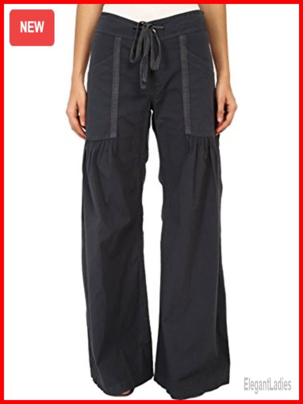 XCVI Willow Wide Leg High Rise Stretch Poplin Pants